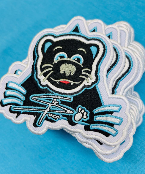 Custom embroidered patches
